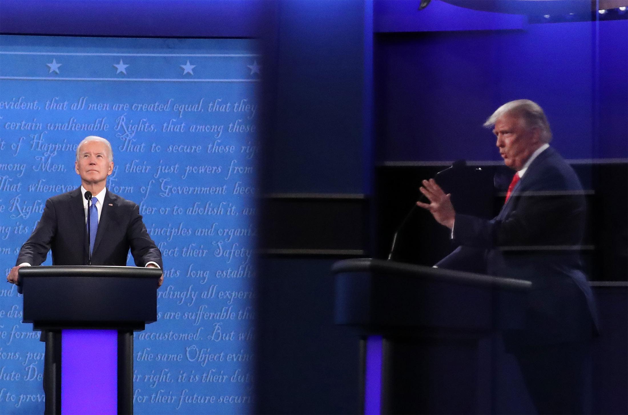 Năm điểm chính rút ra từ cuộc tranh luận cuối cùng giữa Trump-Biden trước thềm bầu cử