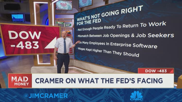 Jim Cramer: Chưa đến lúc Fed có thể ngừng tăng lãi suất