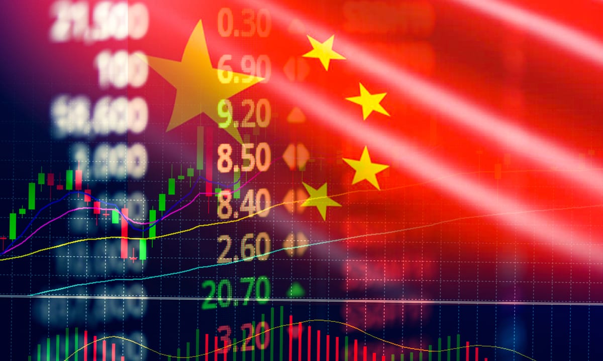 Chứng khoán Trung Quốc trượt dốc khi nhà đầu tư chốt lời từ đợt tăng mạnh vừa qua
