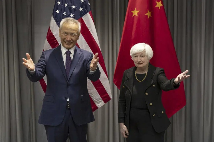 CommerzBank: Phó Thủ tướng Trung Quốc hội đàm với Bộ trưởng Tài chính Hoa Kỳ