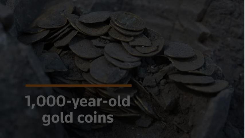 [Góc Lộc Lá] Đúng thời điểm giá vàng tăng cao, Israel khai quật được kho vàng 1,100 năm tuổi !!