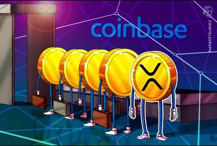 Coinbase thông báo sẽ tạm ngừng giao dịch XRP khiến giá giảm thêm 10%