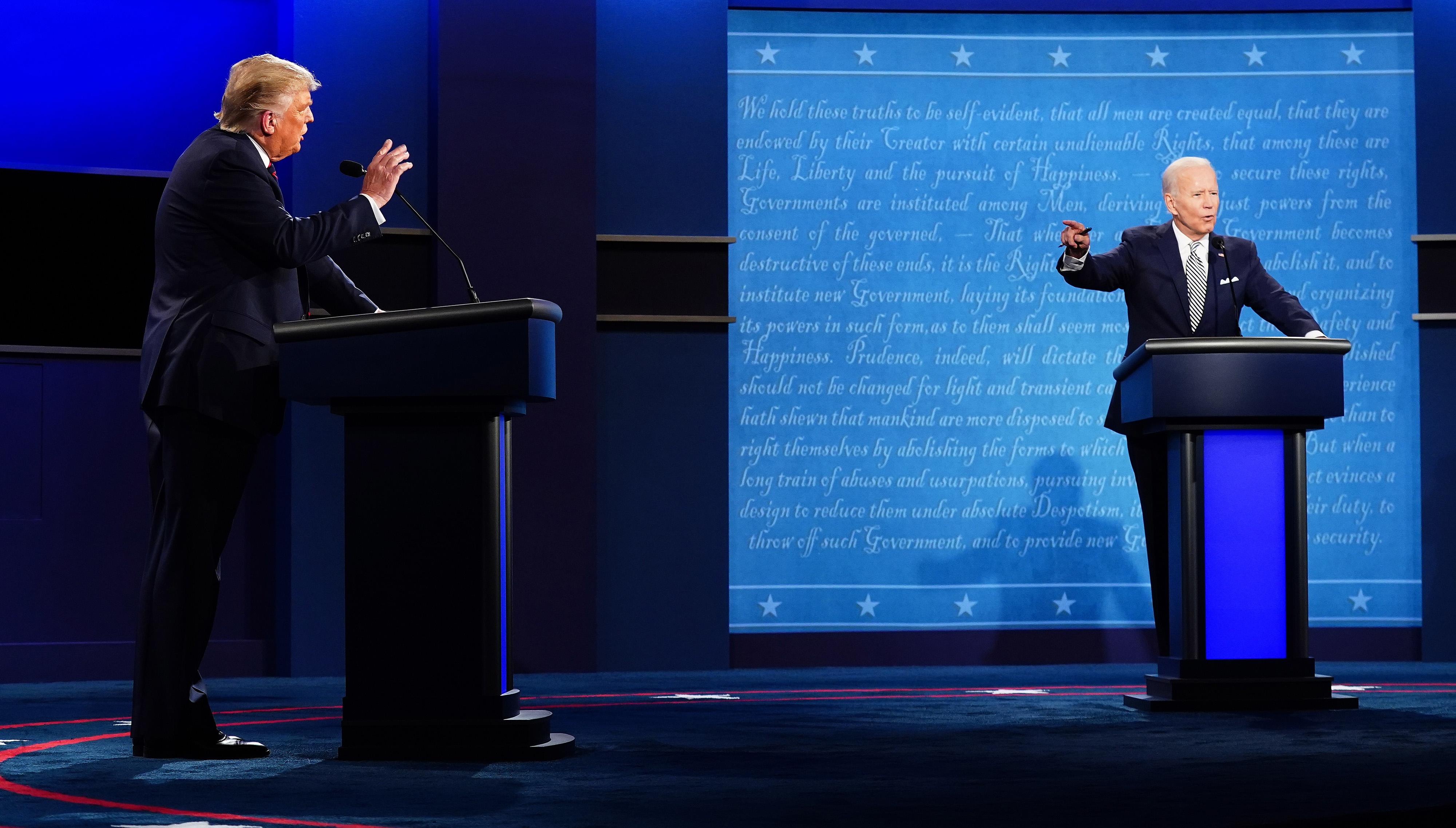 Các cuộc tranh luận tổng thống Mỹ hiếm khi làm thay đổi kết quả của cuộc bầu cử