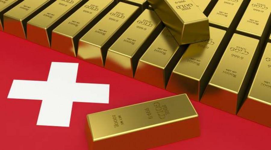 Xuất khẩu vàng từ Thụy Sỹ sang Ấn Độ tăng hơn 15 lần trong tháng 7