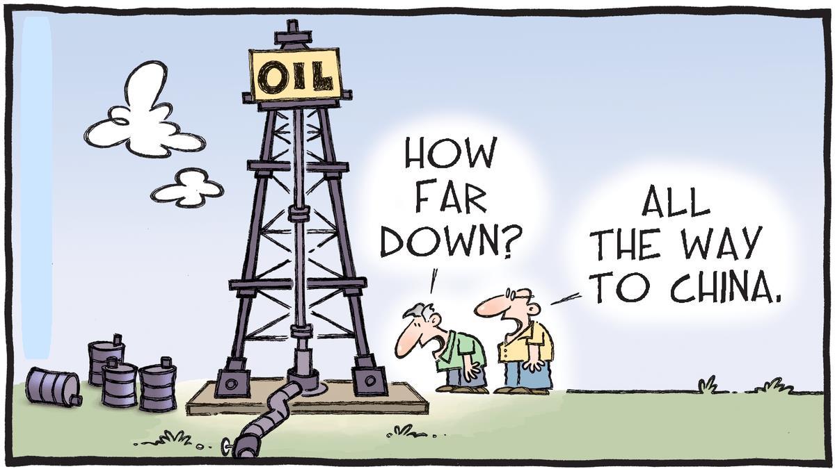Dầu Texas giảm xuống $2/thùng và nỗi ám ảnh giá dầu âm