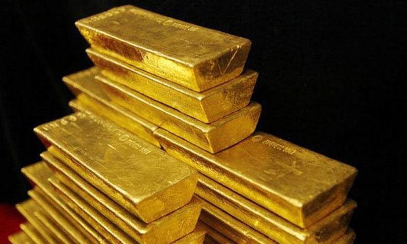 Giá vàng đang chịu áp lực giảm trở lại