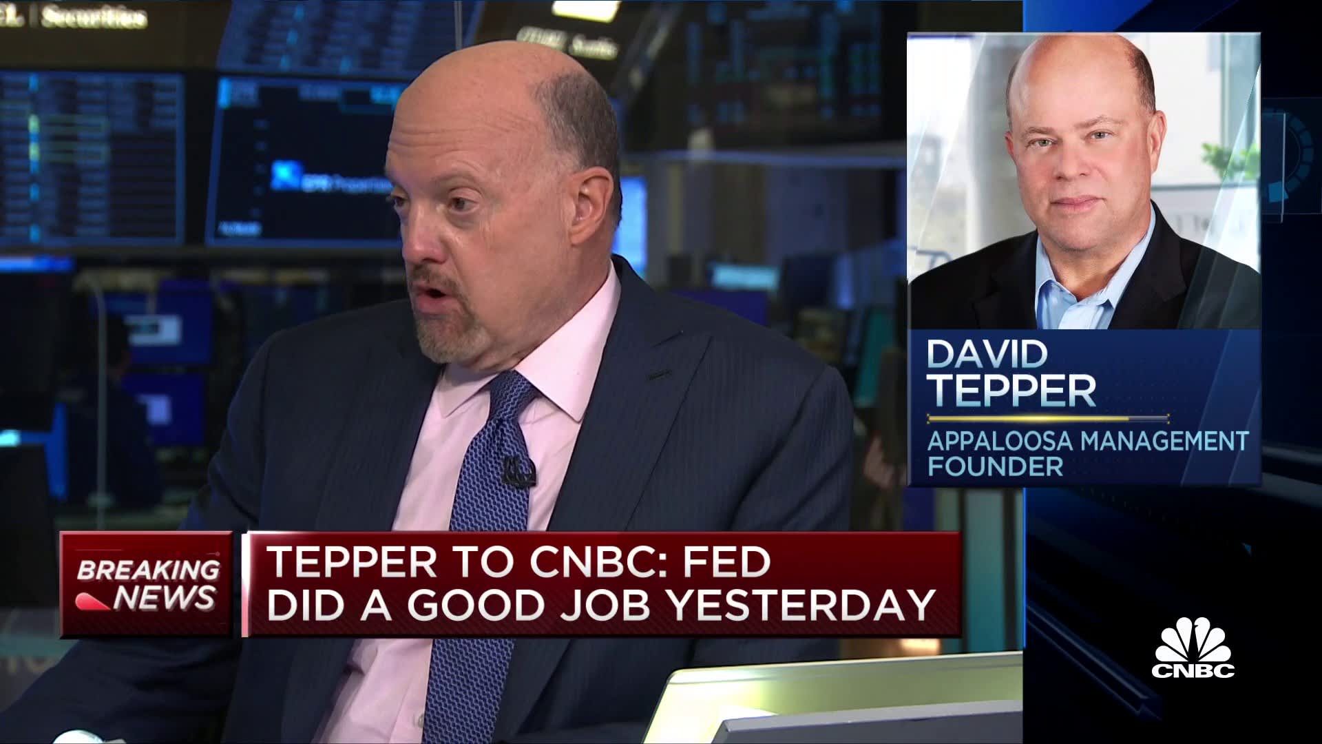 Nhà đầu tư tỷ phú David Tepper: Thị trường chứng khoán vẫn hoạt động tốt sau cuộc họp của Fed