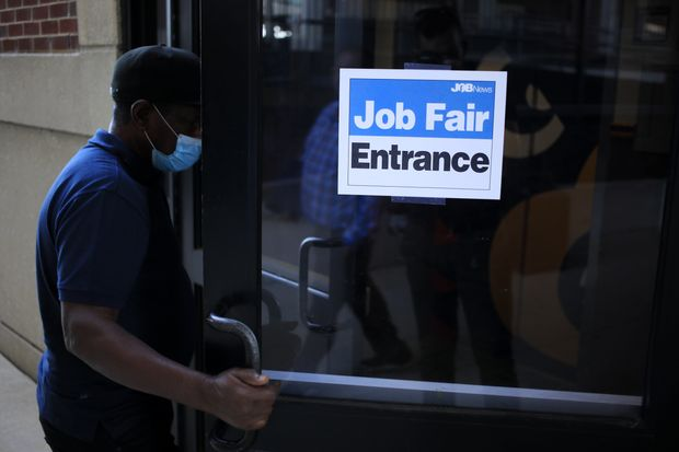 U.S. Jobless Claims Edged Up to 373,000 Last Week - WSJ