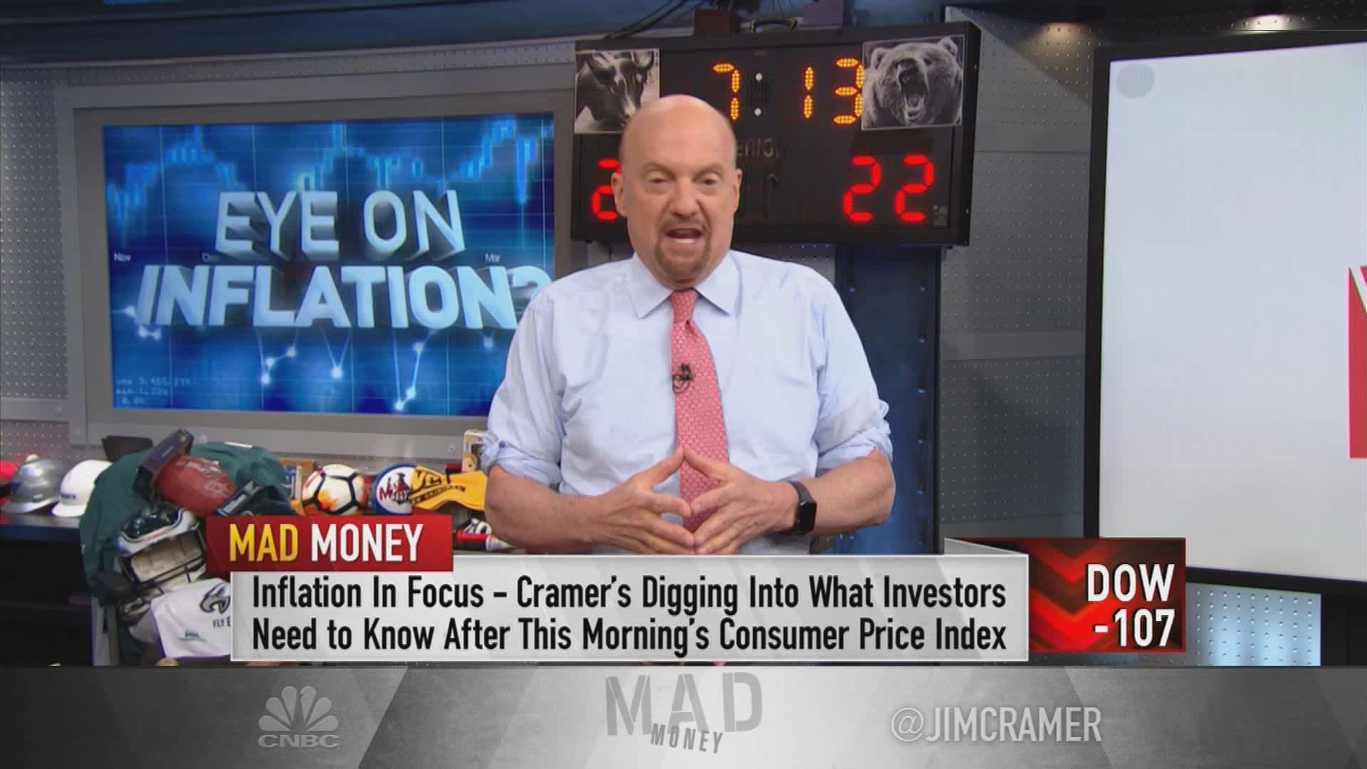 Jim Cramer: Cổ phiếu công nghệ trở nên hấp dẫn nhờ khả năng phòng ngừa lạm phát và Fed tăng lãi suất