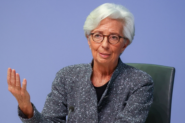 Chủ tịch ECB Christine Lagarde. Ảnh: CNBC.
