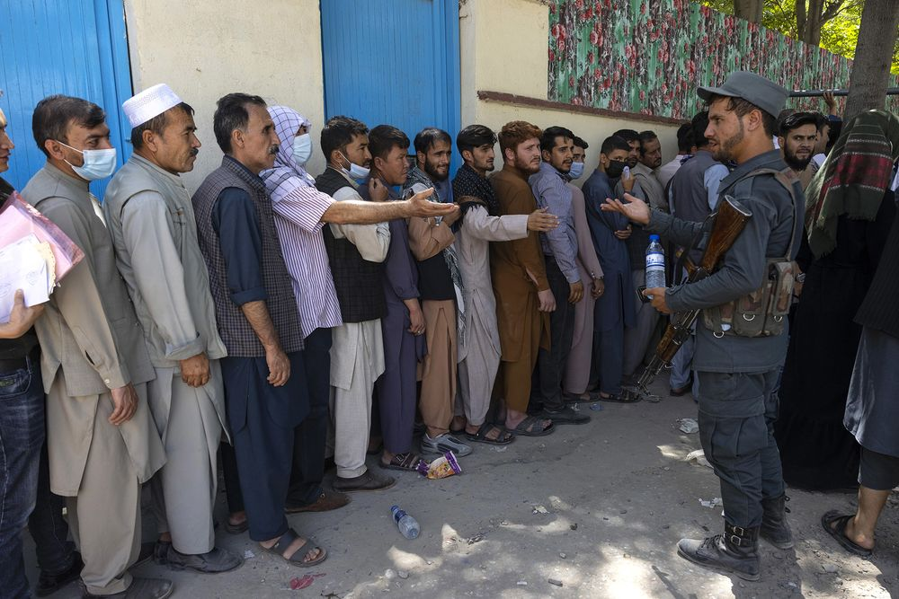 More Displaced Afghans Arrive In Kabul As Taliban Gains Ground