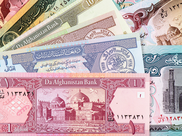 Đồng tiền của Afghanistan giảm xuống thấp kỷ lục