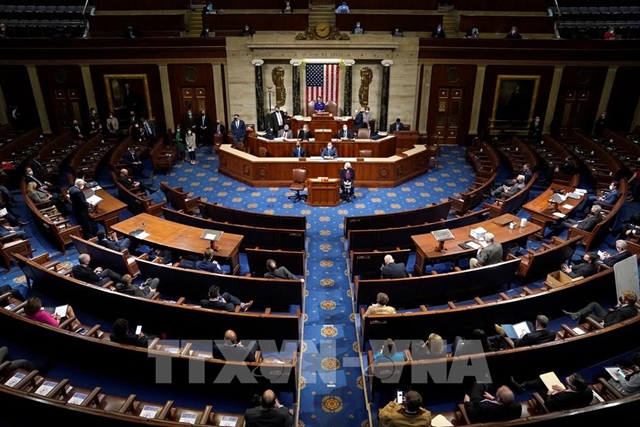 Toàn cảnh một phiên họp lưỡng viện quốc hội Mỹ. Ảnh: AFP/TTXVN