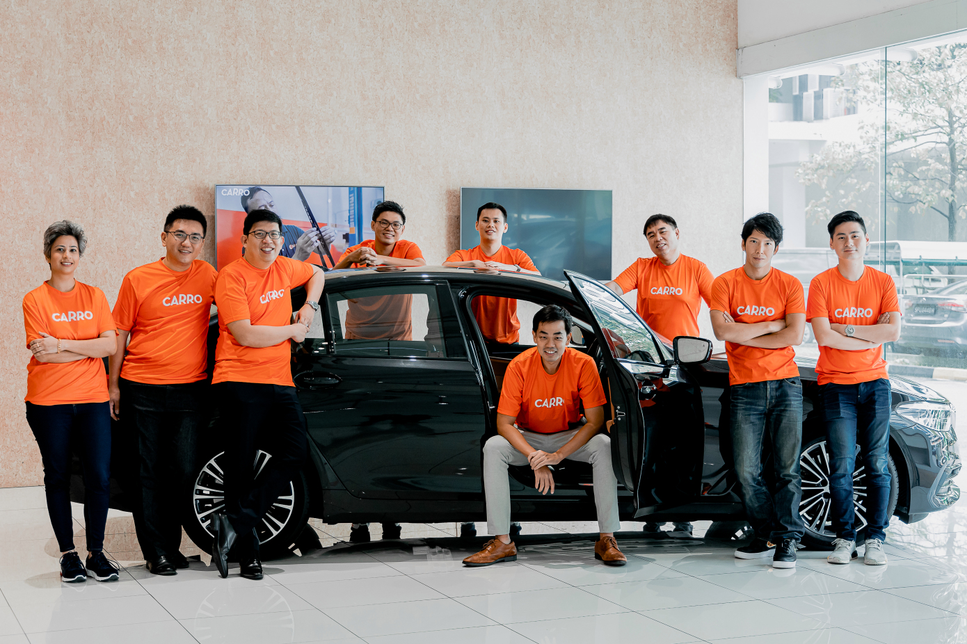 Aaron Tan và các đồng nghiệp ở Carro
