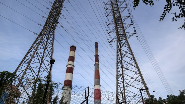 Một nhà máy nhiệt điện than tại Ấn Độ
