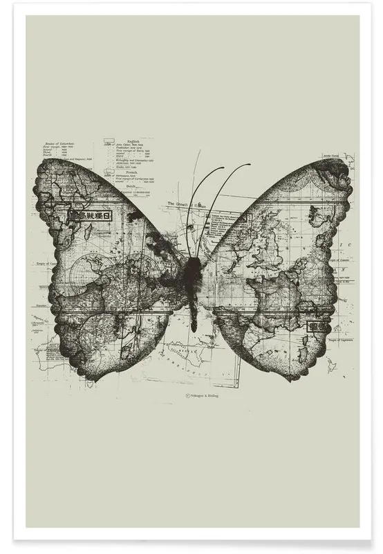 Butterfly effect Poster | JUNIQE