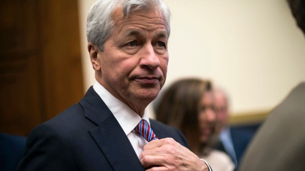 JPMorgan boss regrets saying bank will outlast Chinese Communist Party -  BBC News
