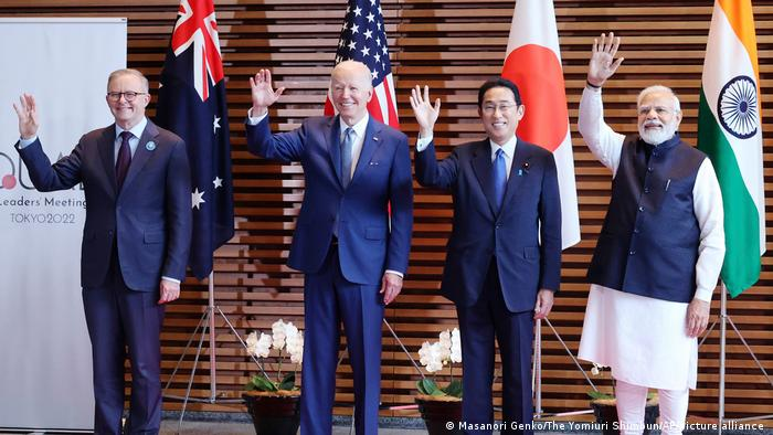 Quad′ talks in Japan open with eyes on China and Ukraine | News | DW |  24.05.2022