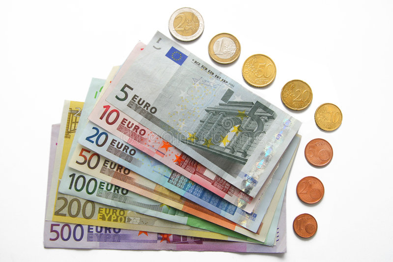 Euro stock image. Image of market, euro, euros, notes - 4512623