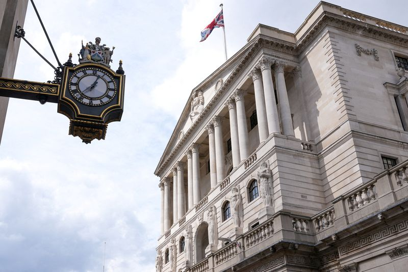 BoE to press on with rate hikes even as inflation forecasts fall By Reuters