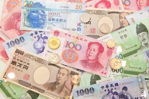 Tỷ giá các đồng tiền tại châu Á giảm nhẹ trước dự đoán về lạm phát nóng lên ở Mỹ