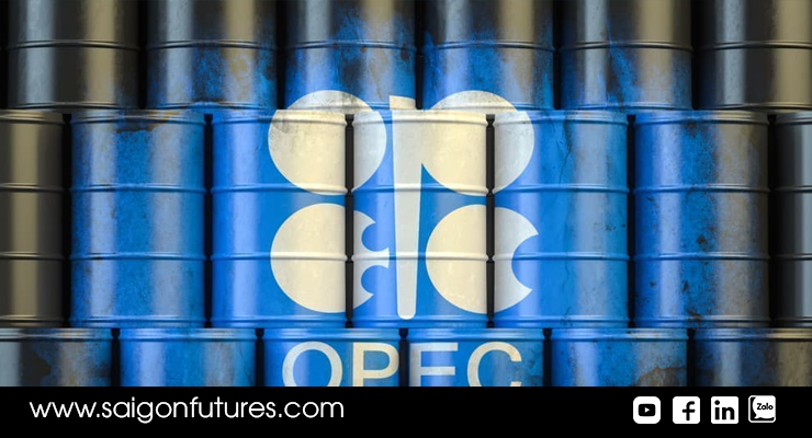 OPEC+ giữ nguyên mục tiêu cắt giảm 2 triệu thùng dầu thô mỗi ngày