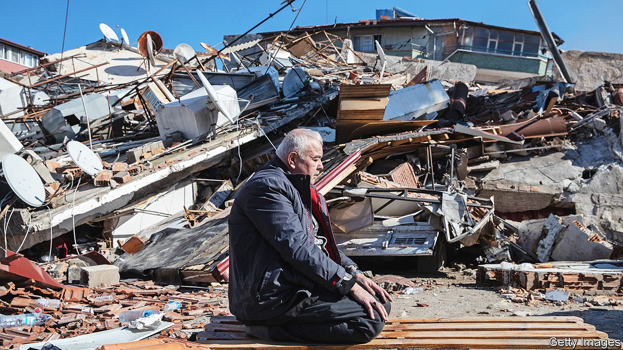 The devastating earthquakes in Turkey and Syria might upend politics, too |  The Economist