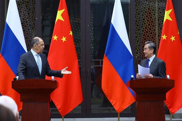Trung Quốc, Nga tăng cường phối hợp trong vấn đề khu vực và quốc tế