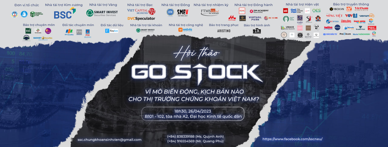 Hội thảo Go Stock 2023: Vĩ mô biến động, kịch bản nào cho thị trường chứng khoán Việt Nam?