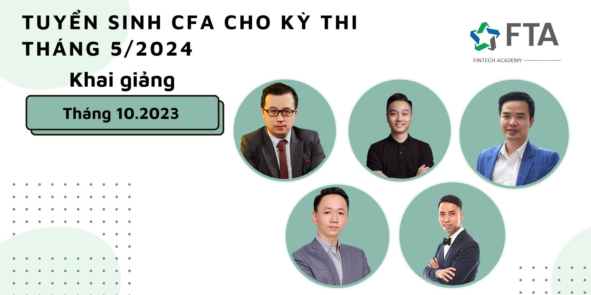 Luyện thi CFA 60 buổi cùng thầy Việt Anh và các chuyên gia