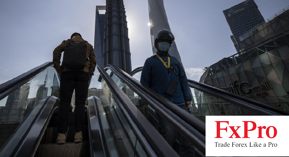 Chứng khoán Trung Quốc lao dốc sau kỳ nghỉ lễ khi lo ngại khủng hoảng kinh tế còn dai dẳng