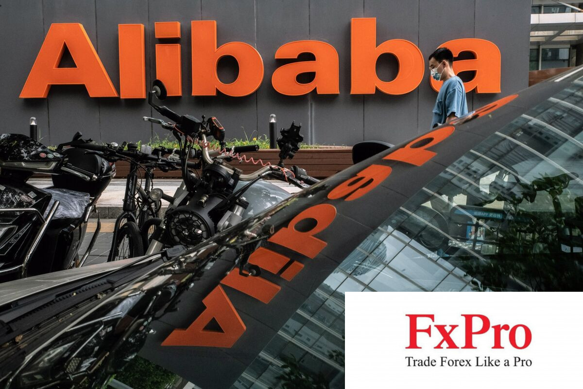 Cổ phiếu Alibaba sụt giảm mạnh, giá trị thị trường chỉ còn một nửa