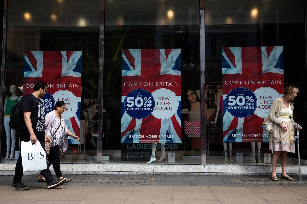 U.K. Retail Sales Defy Gloomy Brexit Expectations - WSJ
