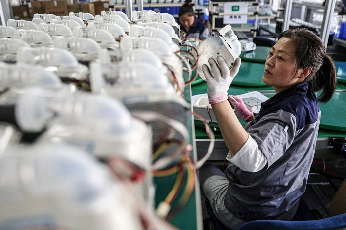 PMI lĩnh vực chế tạo của Trung Quốc sụt giảm trong tháng 6