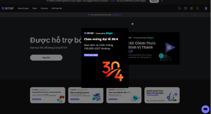 Cách đăng ký và bảo mật tài khoản BITGP